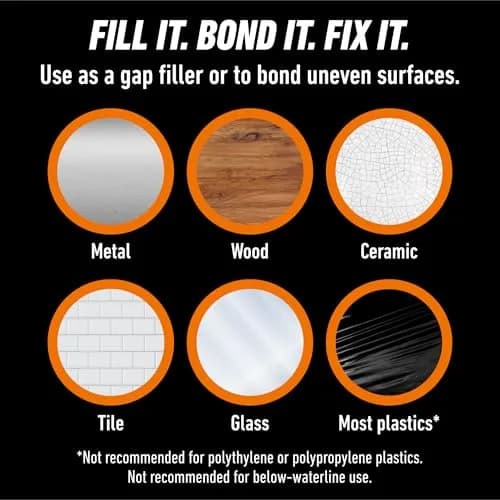 Gorilla 2 Part Epoxy 0.85 oz | Incredibly Strong Bonding, 5 Min Set, Clear thumbnail 8