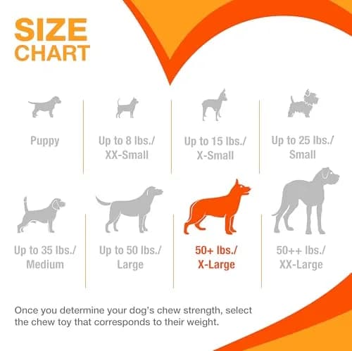 Nylabone Power Chew Textured Bone Dog Chew Toy X-Large | Durable Nylon for Aggressive Chewers thumbnail 6