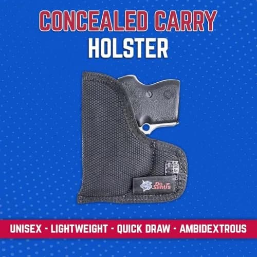 DeSantis Nemesis Gun Holster Fits Beretta 21/21A/G1 Jetfire/Minx Black | Ambidextrous Concealed Carry thumbnail 2