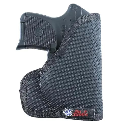 DeSantis Nemesis Pocket Holster for Concealed Carry - Black | Ambidextrous, Lightweight, Durable thumbnail 1