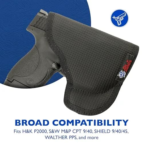 DeSantis Nemesis Pocket Holster Fits Glock 26/27 & More Ambidextrous | Concealed Carry thumbnail 5