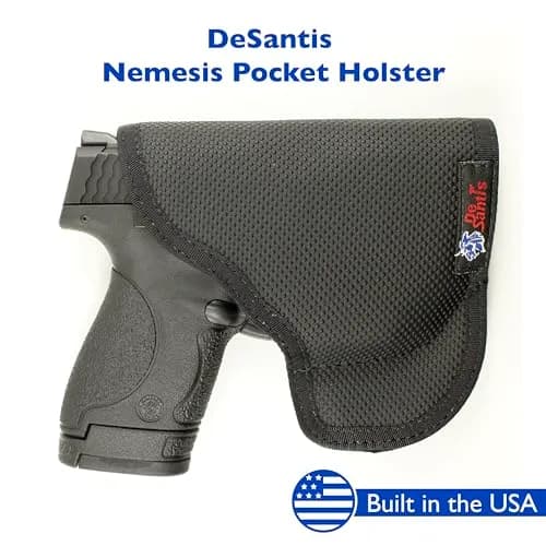 DeSantis Nemesis Pocket Holster Fits Glock 26/27 & More Ambidextrous | Concealed Carry thumbnail 2