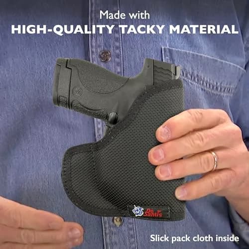 DeSantis Nemesis Pocket Holster Fits Glock 26/27 & More Ambidextrous | Concealed Carry thumbnail 3