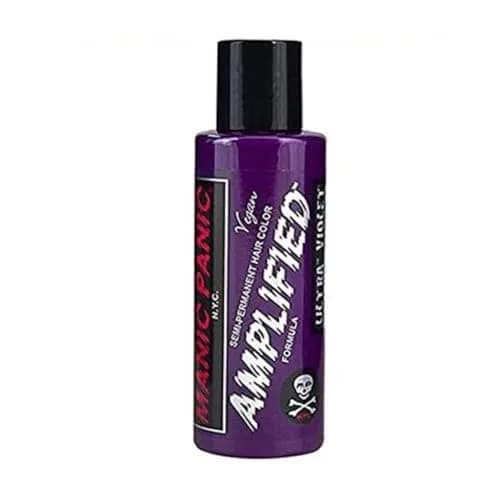 Manic Panic Amplified Ultra Violet Semi-Permanent Hair Dye | Vibrant Indigo Shade, Vegan & PPD-Free (4 Fl Oz) thumbnail 1