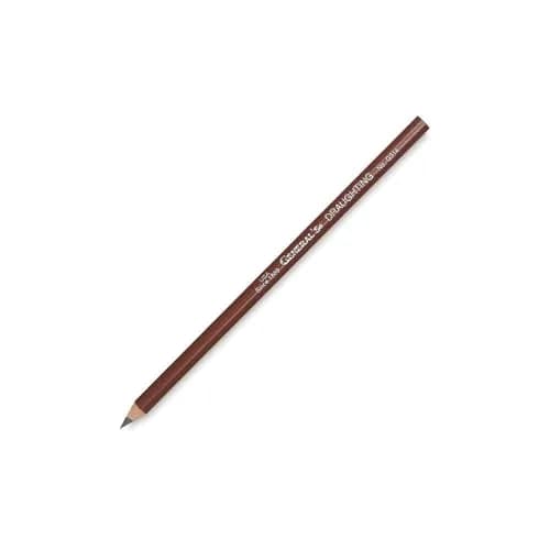 General's Draughting Pencils 2B Graphite 2 Count (Pack of 1) | Smooth Graphite for Consistent Line Width thumbnail 1