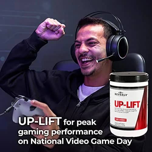 Beverly International Up-Lift Stimulant-Free Pre-Workout 330g | Caffeine-Free Focus & Endurance thumbnail 6