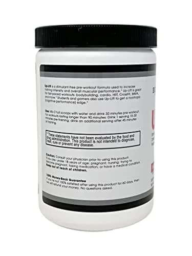 Beverly International Up-Lift Stimulant-Free Pre-Workout 330g | Caffeine-Free Focus & Endurance thumbnail 2