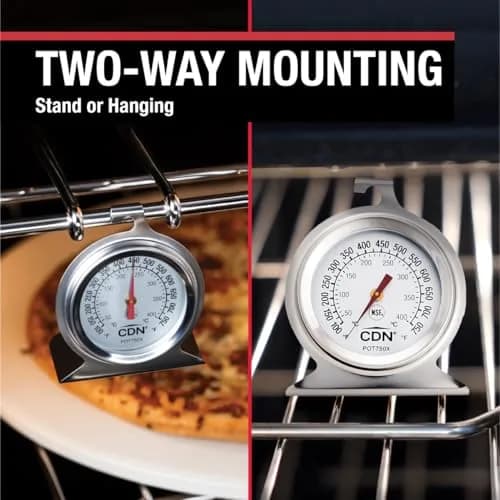 CDN ProAccurate High Heat Oven Thermometer POT750X | 50°C-400°C (150-750°F) | NSF Certified Stainless Steel thumbnail 5