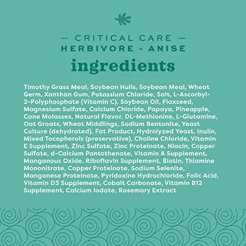 Oxbow Critical Care Herbivore Recovery Food 454g (16.01 oz) | Vet-Formulated for Rabbits & Guinea Pigs thumbnail 5