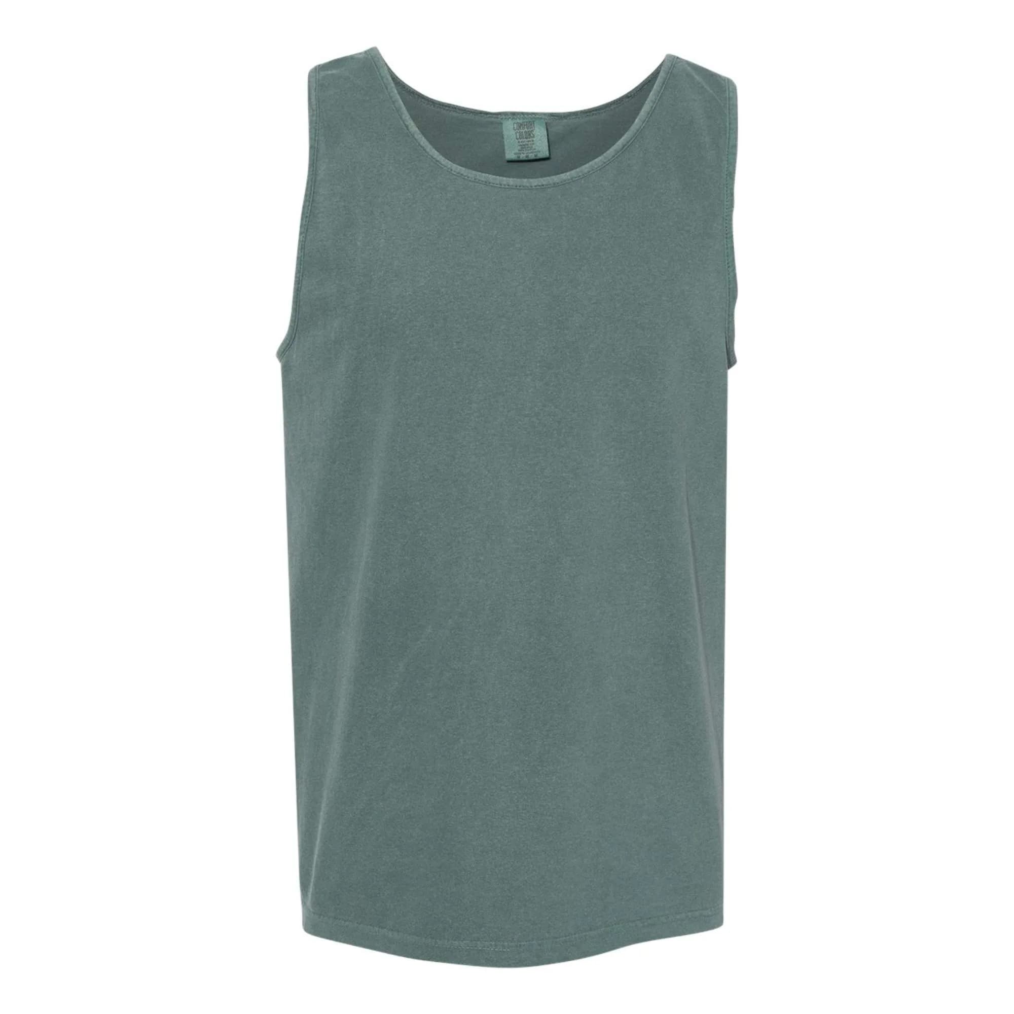 Comfort Colors Heavyweight RS Tank XL Blue Spruce | Relaxed Fit Cotton Tank Top