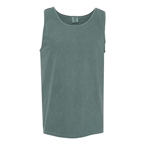 Comfort Colors Heavyweight RS Tank XL Blue Spruce | Relaxed Fit Cotton Tank Top thumbnail 1