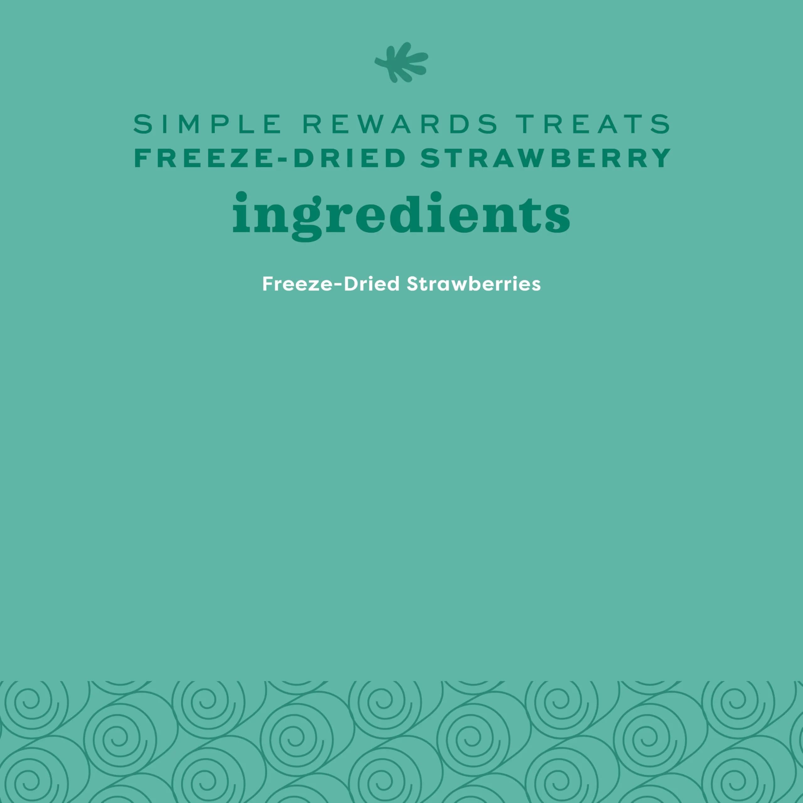 Oxbow Simple Rewards Freeze-Dried Strawberry Treats for Small Animals 14g (0.5 oz) | Single Ingredient, Vitamin C Rich - view 7