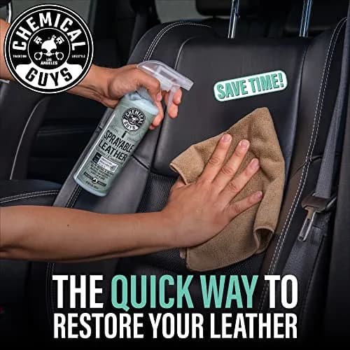 Chemical Guys Sprayable Leather Cleaner & Conditioner 473ml (16 Fl Oz) | Auto Interior & Furniture Care thumbnail 4