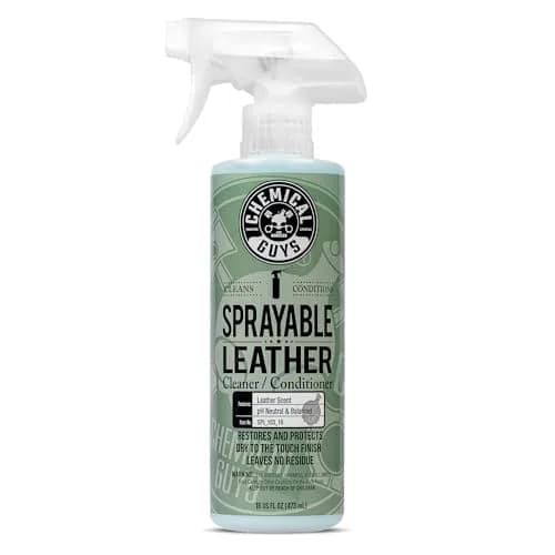 Chemical Guys Sprayable Leather Cleaner & Conditioner 473ml (16 Fl Oz) | Auto Interior & Furniture Care thumbnail 1