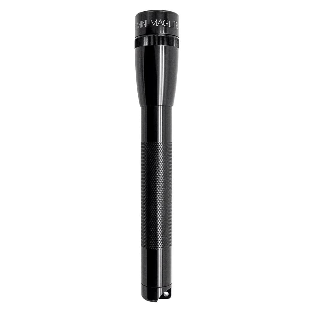 Maglite Mini LED 2-Cell AA Flashlight - Black | 127 Lumens, 156m Beam, 25hr Runtime - main product image