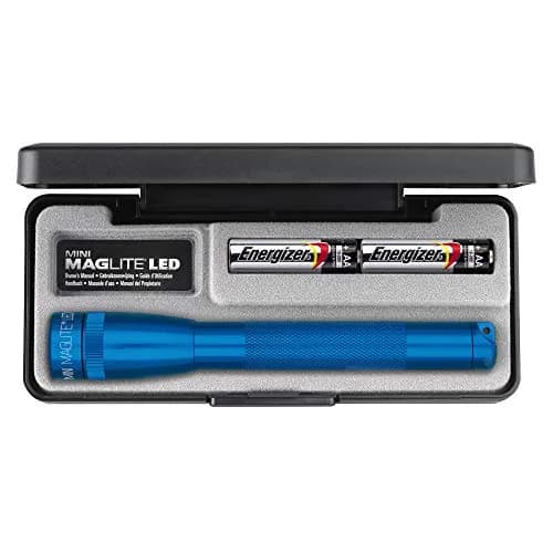 Maglite Mini LED 2-Cell AA Flashlight Blue | 127 Lumens, 25-Hour Runtime thumbnail 1