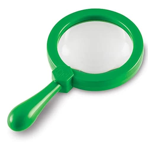 Learning Resources Primary Science Jumbo Magnifiers Set of 12 | 4.5x Magnification, Hands-Free Viewing thumbnail 3