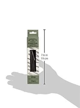 Winsor & Newton Artist Vine Charcoal Sticks Medium 12 Count (Box of 12) | Professional Grade Drawing Media thumbnail 2