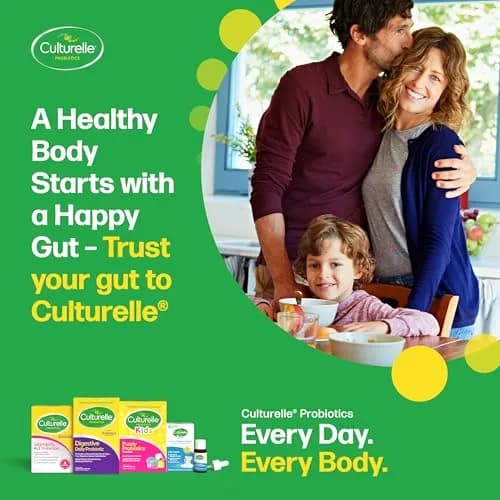 Culturelle Digestive Daily Probiotic Capsules 30 Count | Clinically Proven Lactobacillus GG for Gut Health thumbnail 8