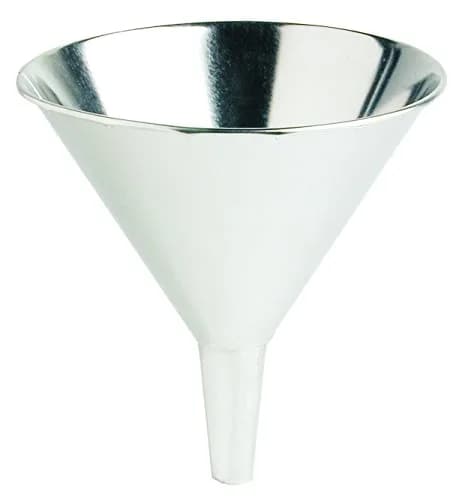 LubriMatic Galvanized Steel Utility Funnel 946ml (32 Ounce) | Durable Metal Construction thumbnail 1