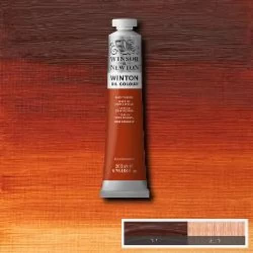 Winsor & Newton Winton Oil Color, 200ml Tube, Burnt Sienna | Affordable Student & Artist Oil Paint thumbnail 3