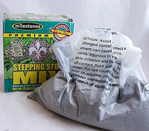 Midwest Products Milestones Premium Stepping Stone Cement Mix 8 lb | Supports DIY Projects with Professional Finish thumbnail 2
