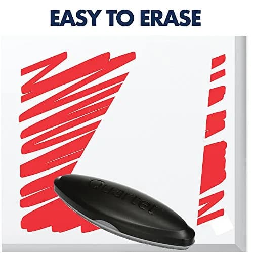 Quartet Red Dry Erase Markers, Chisel Tip, 12 Pack | Smooth Ink Flow for Offices & Schools thumbnail 3