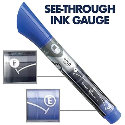 Quartet EnduraGlide Dry Erase Markers, Blue, 12 Pack | Smooth Ink Flow thumbnail 6