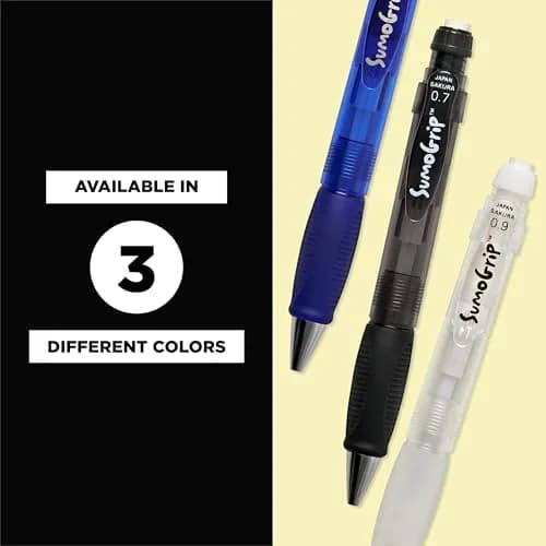 Sakura SumoGrip Mechanical Pencil 0.5mm (1 Count) | Smooth Writing Instrument with Jumbo Eraser thumbnail 6