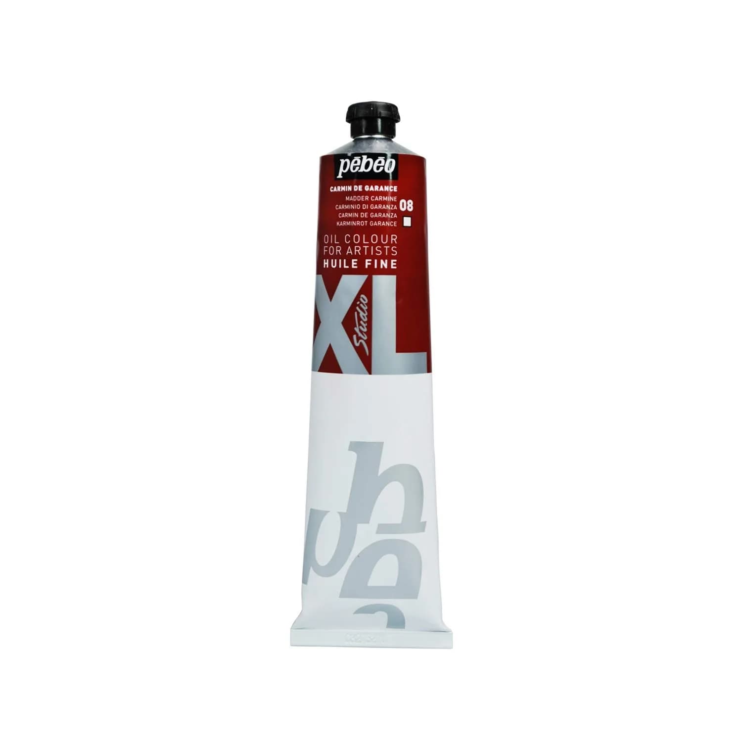 PEBEO Fine Oil XL Carmine Garance 200ml (6.76 Fl Oz) | Artist Grade Oil Paint for Canvas, Wood, Metal - main product image
