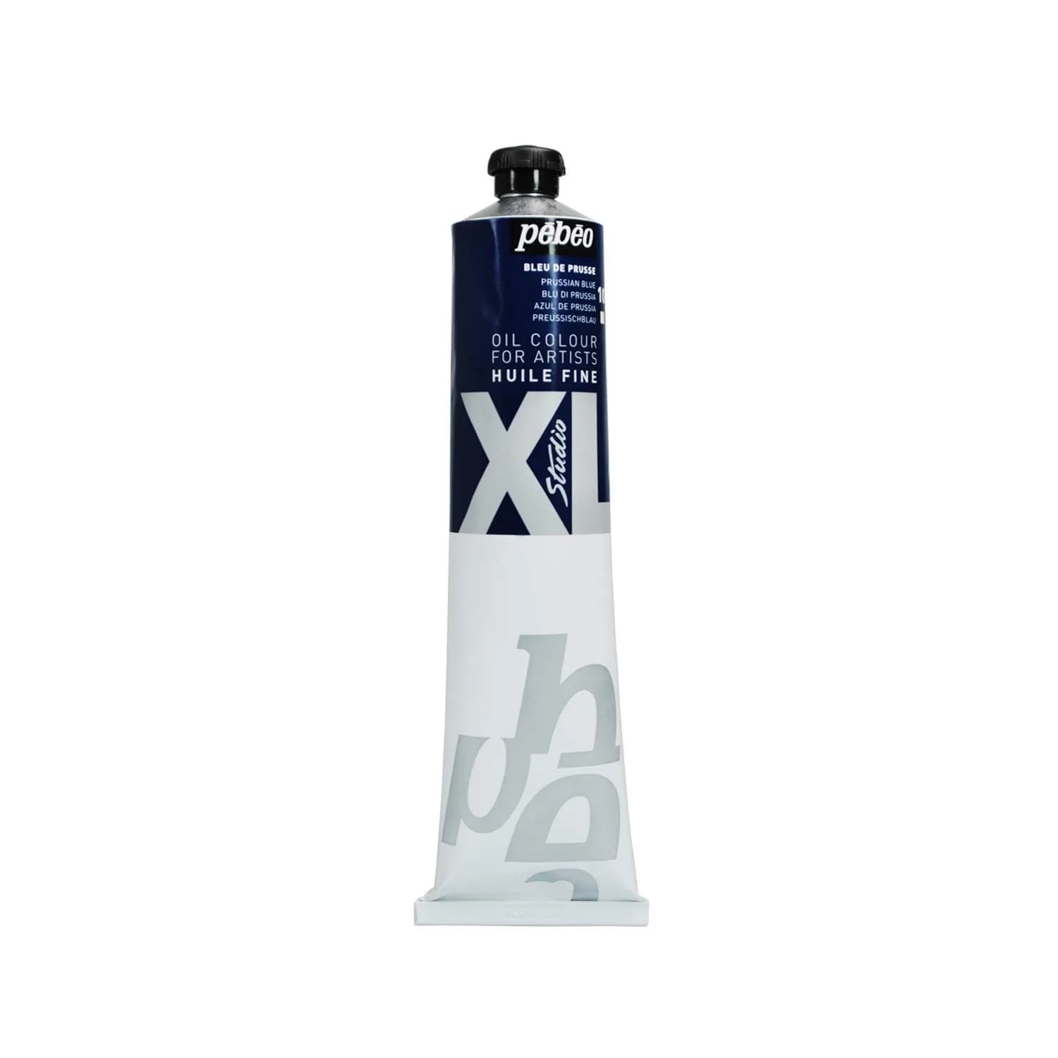 PEBEO Fine Oil XL Prussian Blue 200ml (6.76 Fl Oz) | Artist Grade Oil Paint for Canvas, Wood, Metal - main product image