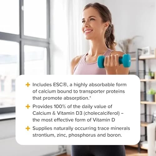 Redd Remedies Calcium Mag + D Supports Healthy Bones | 120 Capsules | Natural Bone Density Formula thumbnail 4