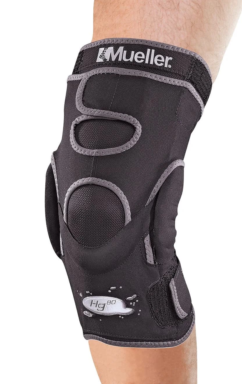 MUELLER Hg80 Hinged Knee Brace | Support for Arthritis, Sprains, Hyperextension, Small