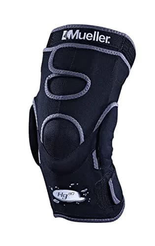 MUELLER Hg80 Hinged Knee Brace Large | Supports Arthritis & Sprains, Fully Adjustable, Black thumbnail 1