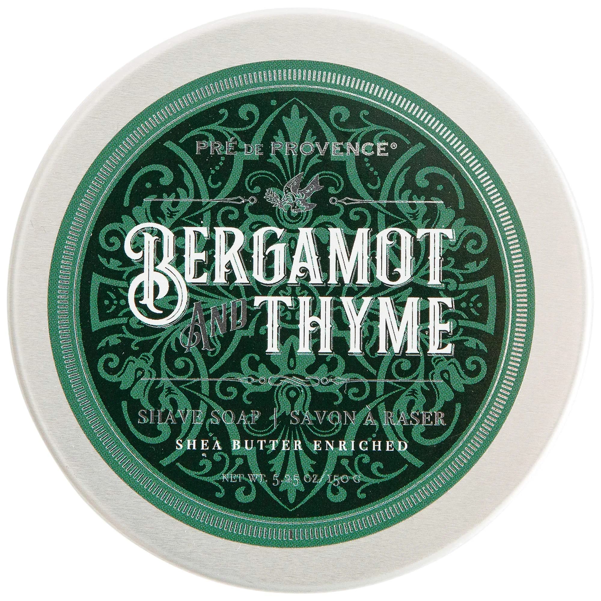 Pre de Provence Bergamot & Thyme Beard Oil with Shea Butter, 30ml (1 Fl Oz) | Masculine Scent for Beard Conditioning — Soap / 5.3 Fl Oz
