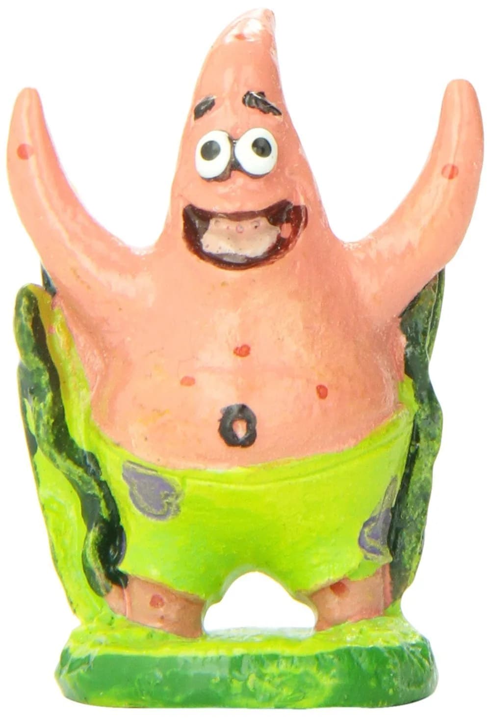 Penn-Plax Officially Licensed Spongebob Squarepants Patrick Mini Aquarium Ornament | Safe Resin Decor for Freshwater & Saltwater Tanks - main product image