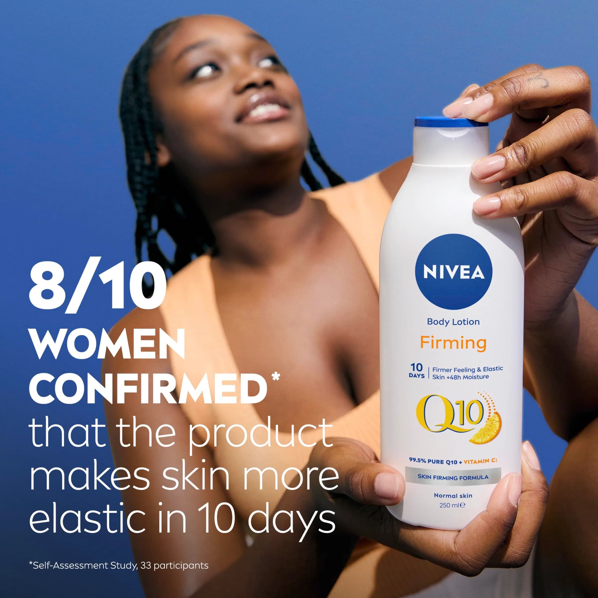 NIVEA Q10 Energy Plus Firming Body Lotion 250ml (8.5 Fl Oz) | Dermatologically Approved for Firmer Skin - view 6