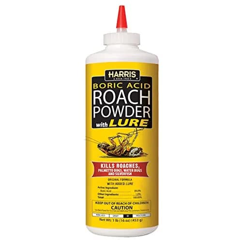 HARRIS Boric Acid Roach and Silverfish Killer Powder 16oz | EPA Registered Insecticide thumbnail 1