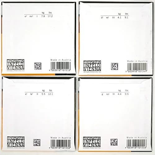 Thomastik Dominant Set Violin 135B Medium Tension | Comparable to Gut Strings thumbnail 6