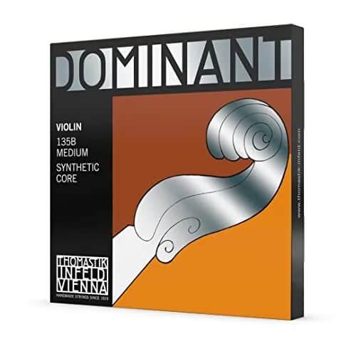 Thomastik Dominant Set Violin 135B Medium Tension | Comparable to Gut Strings thumbnail 1