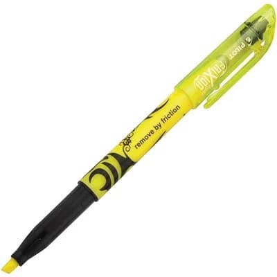 PILOT FriXion Light Erasable Highlighters, Chisel Tip, Yellow, 12-Pack | Erasable, No Bleed, Fast Drying thumbnail 4