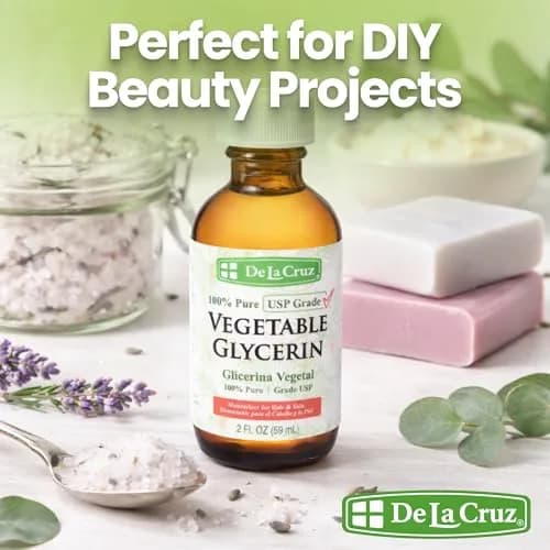 De La Cruz Vegetable Glycerin 2 Fl Oz | Pure USP Grade Moisturizer & DIY Emollient thumbnail 5