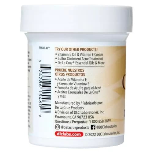 De La Cruz Coconut Oil for Skin & Hair | 2.2 FL OZ | Natural Moisturizer & Softener thumbnail 3