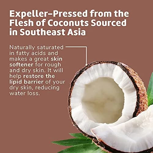 De La Cruz Coconut Oil for Skin & Hair | 2.2 FL OZ | Natural Moisturizer & Softener thumbnail 4