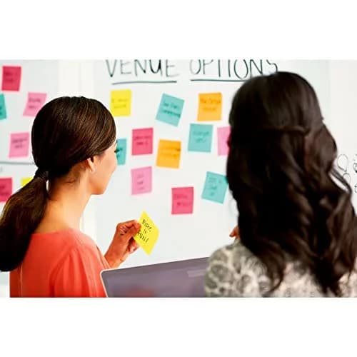 3M Post-it Super Sticky Wall Pad 20 in x 23 in | Repositionable, Marker-Resistant, Portable thumbnail 3