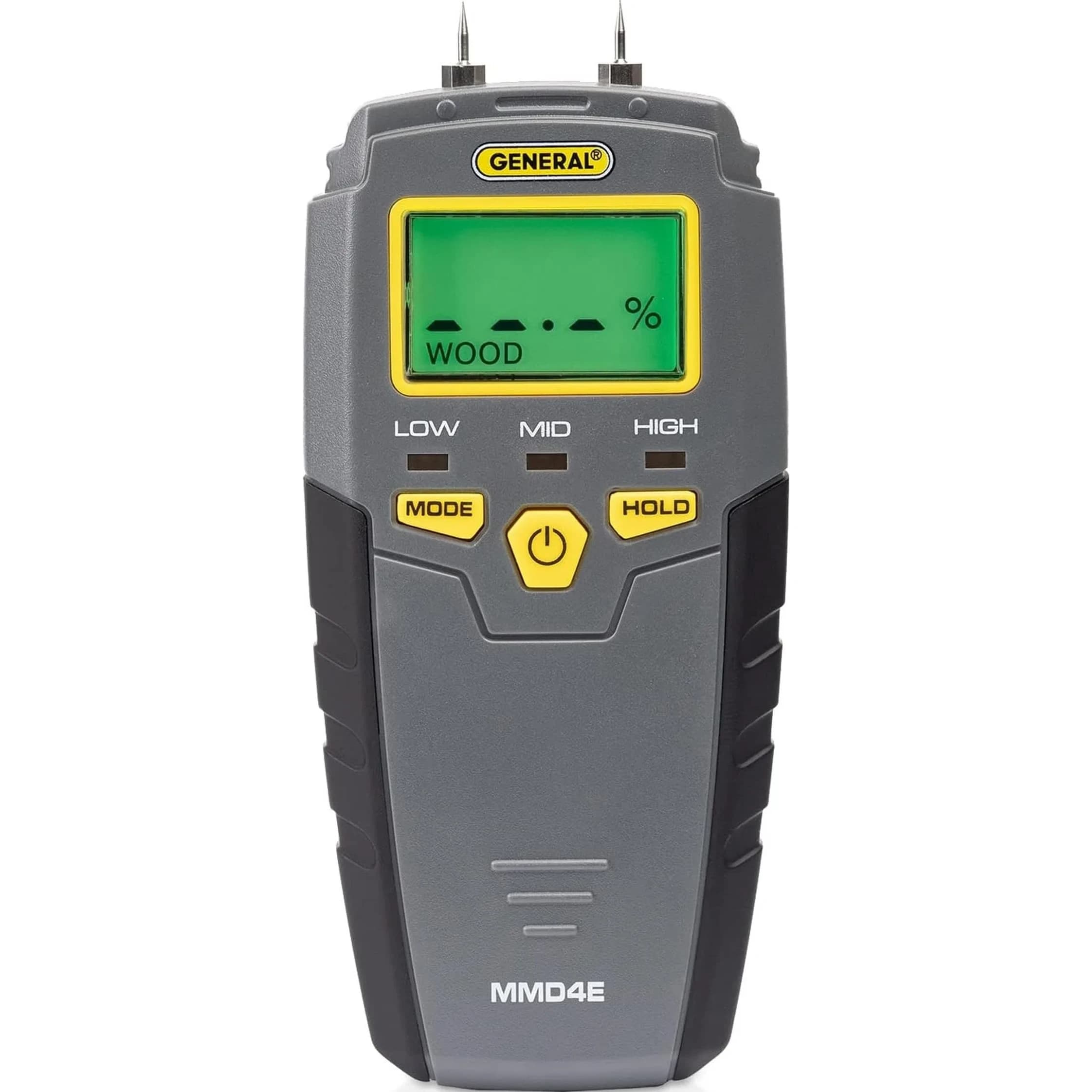 General Tools MMD4E Moisture Meter | 5-50% Wood, 1.5-33% Drywall Range