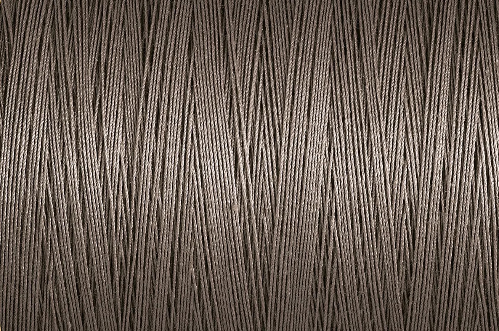 Gütermann Natural Cotton Thread 800m (2628 ft) Taupe | 100% Mercerized Cotton for Sewing & Quilting — Taupe