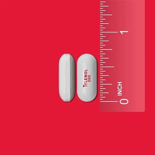 Tylenol Extra Strength Caplets 500 mg Acetaminophen 100 Count (50 x 2 ct Pouches) | Pain Relief & Fever Reduction thumbnail 7
