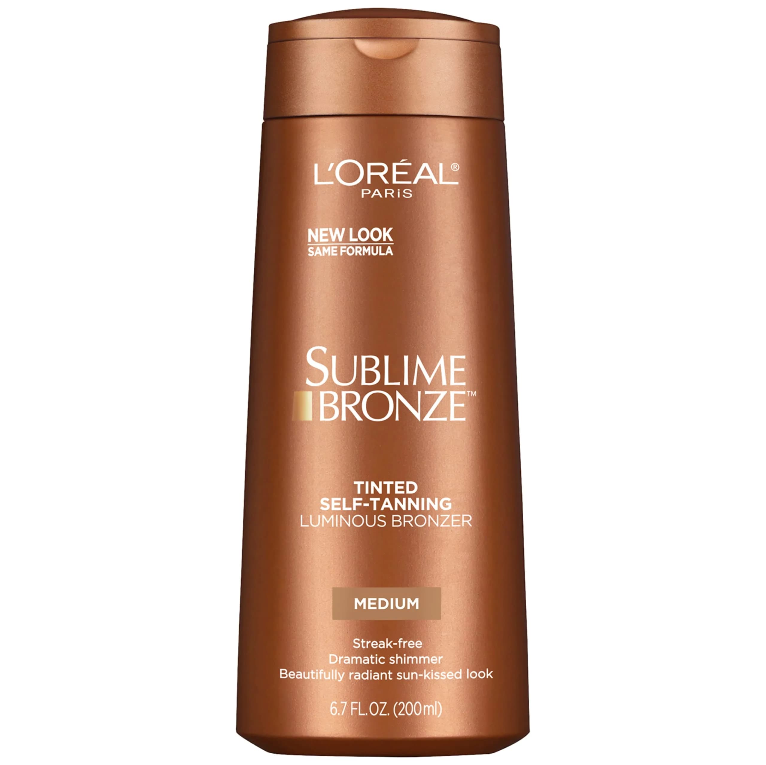 L'Oréal Paris Sublime Bronze Luminous Bronzer Lotion 198ml (6.7 Fl Oz) | Instant Streak-Free Glow - main product image