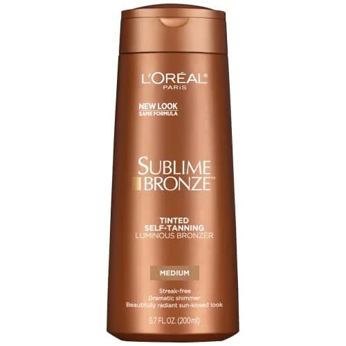 L'Oréal Paris Sublime Bronze Luminous Bronzer Lotion 198ml (6.7 Fl Oz) | Instant Streak-Free Glow thumbnail 1